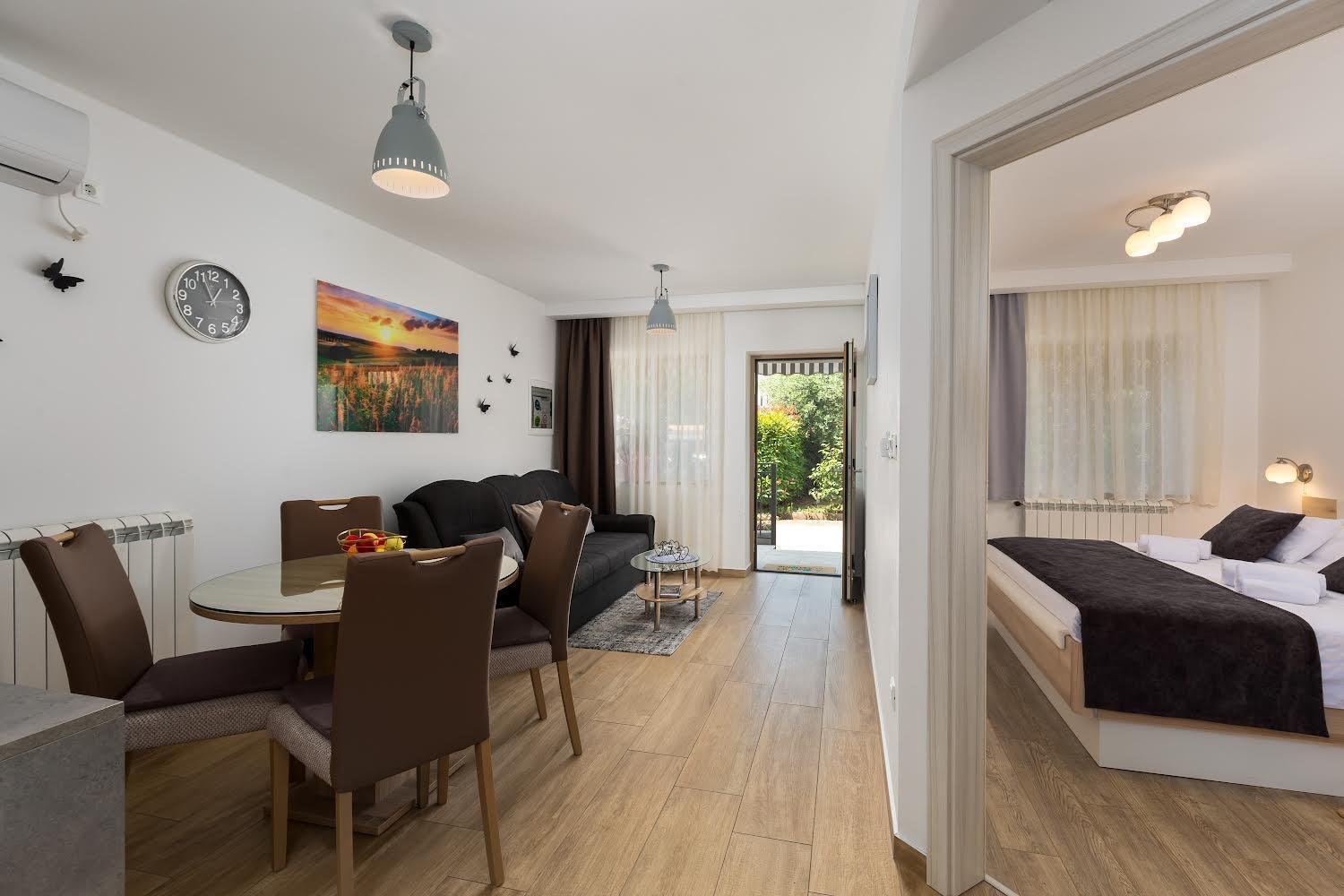 Apartman Angolo Verde Vizinada Exterior photo